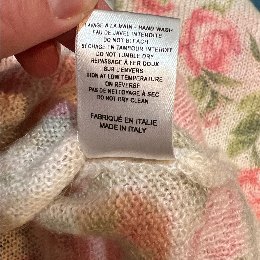Rouje Floral Sue Cardigan size 34 - Picture 6 of 7